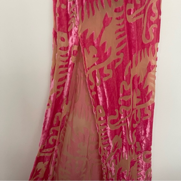 Vibrant Pink Slip Dress - Picture 4 of 7